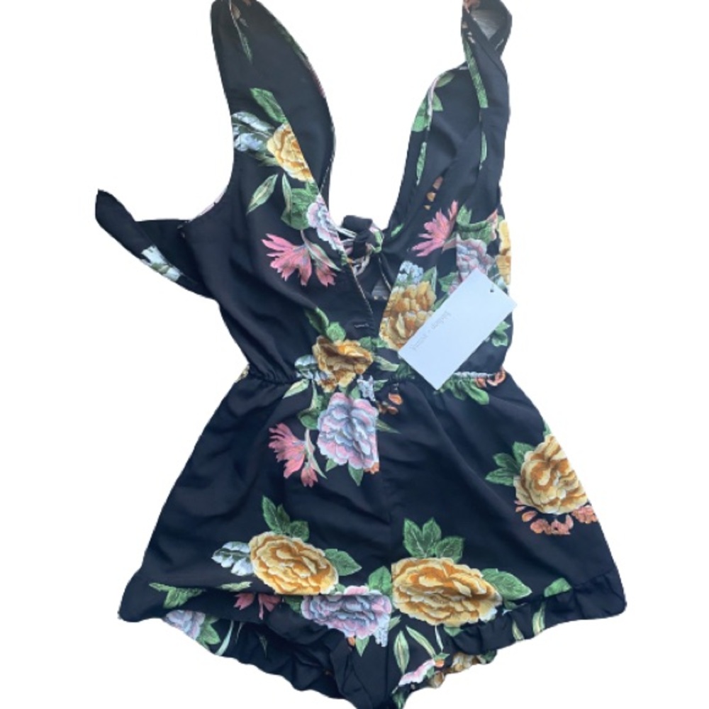 NWT Bishop + Young Enchanted Garden Romper - Picture 3 of 5